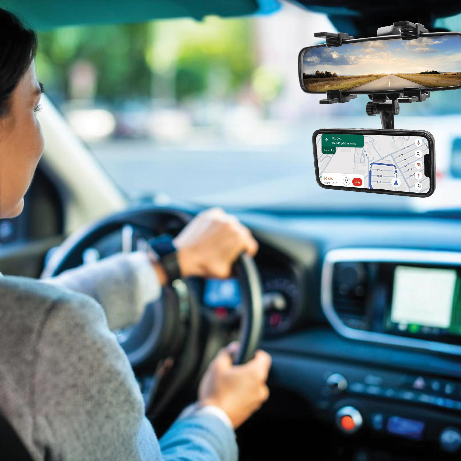 AUTOMIX TELEFON TUTUCU AYNA TIPI